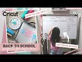 3 Back To School DIYs using the Cricut | Vinyl Projects for Beginners