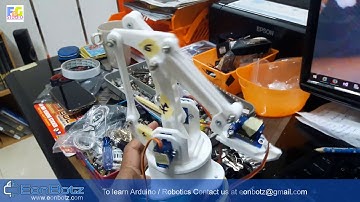 3D Printed Robotic Arm using Arduino Microcontroller