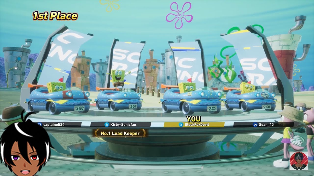 They got Spongebob and Patrick in Sonic Crossworlds