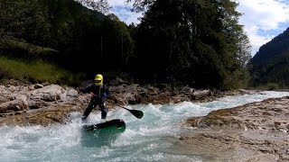 Rißbach Wildwasser SUP