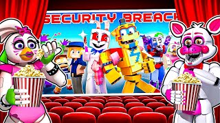 Official Fnaf Security Breach The Movie? React With Funtime Foxy And Glamrock Chica