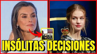 INSÓLITAS DECISIONES de Letizia Ortiz y Felipe en Murcia y por el CUMPLEAÑOS de Leonor