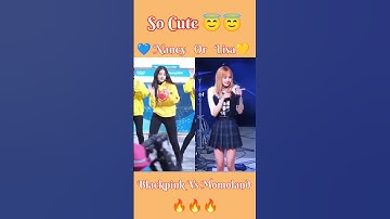 Lisa vs Nancy 🥵🔥 who is your favourite🔥🔥🔥🔥 #shorts #blackpink #lisa #lalisa