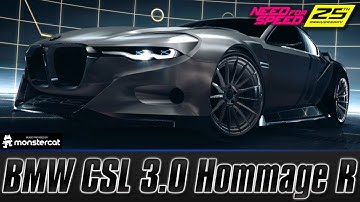 Need For Speed No Limits: BMW CSL 3.0 Hommage R | Customization, MAXXED OUT & Tuning [Schnell Parts]