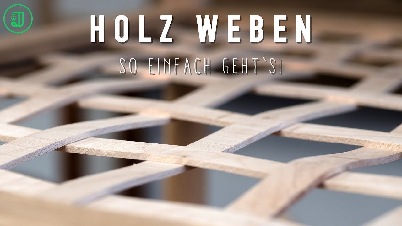 Tisch-Ablage aus Holz weben | Couchtisch selber bauen (Teil 2) | Jonas  Winkler - YouTube