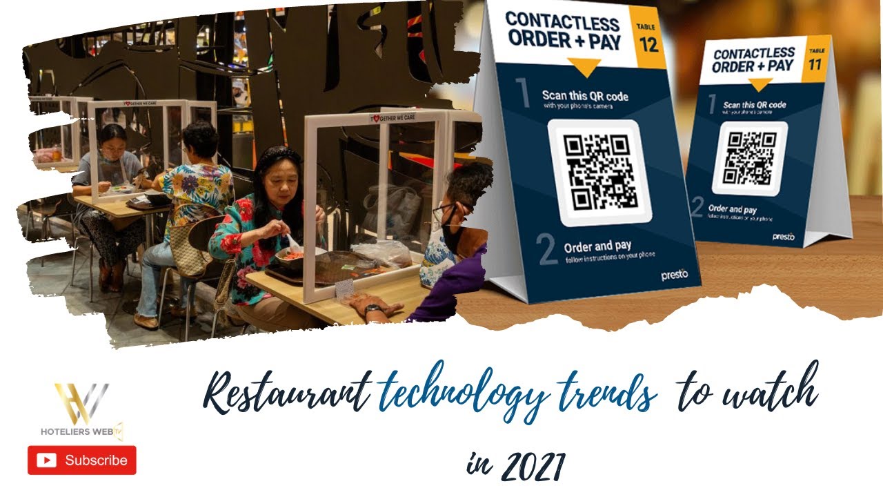 Restaurant technology trends to watch in 2021