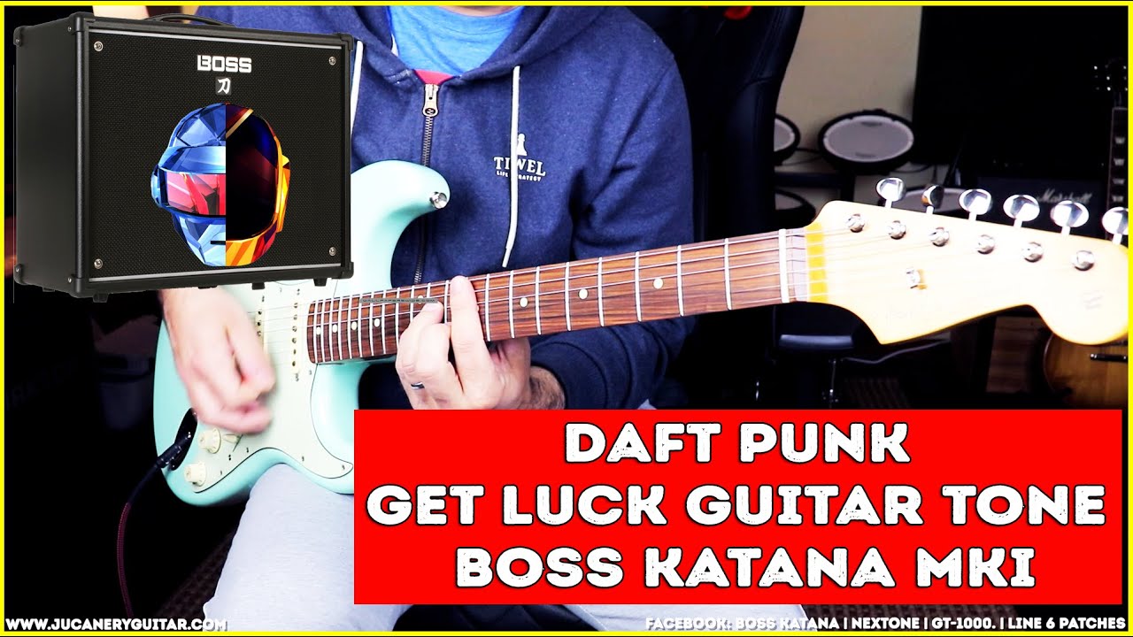 BOSS KATANA MKI / MKII - DAFT PUNK GUITAR TONE!!!