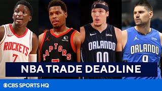 NBA Trade Deadline: Heat, Magic, Raptors, \& Trail Blazers | CBS Sports HQ