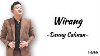 Wirang - Denny Caknan | Lirik Lagu