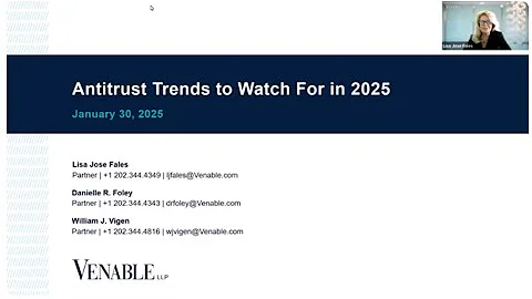Antitrust Trends to Watch for in 2025