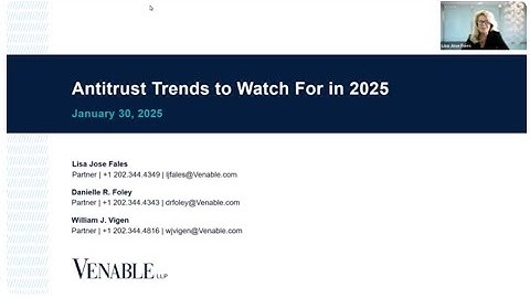 Antitrust Trends to Watch for in 2025