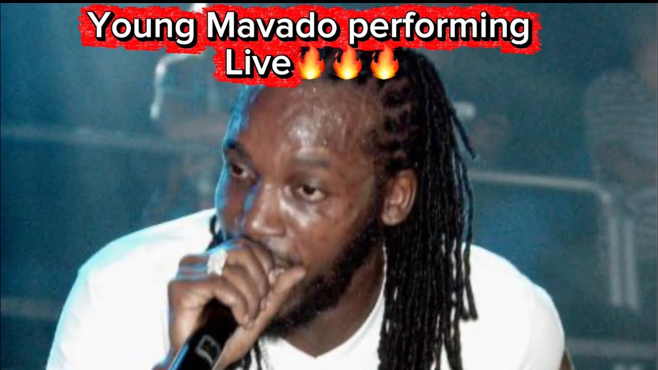 Mavado the Gully Gad Performing Live at Balla G party in the early Days gullyside settings 🔥