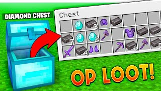 Minecraft But There Are CUSTOM CHESTS...