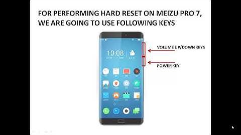 Meizu Pro 7 Hard Reset