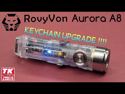 RovyVon Aurora A8 Keychain Flashlight / Torch