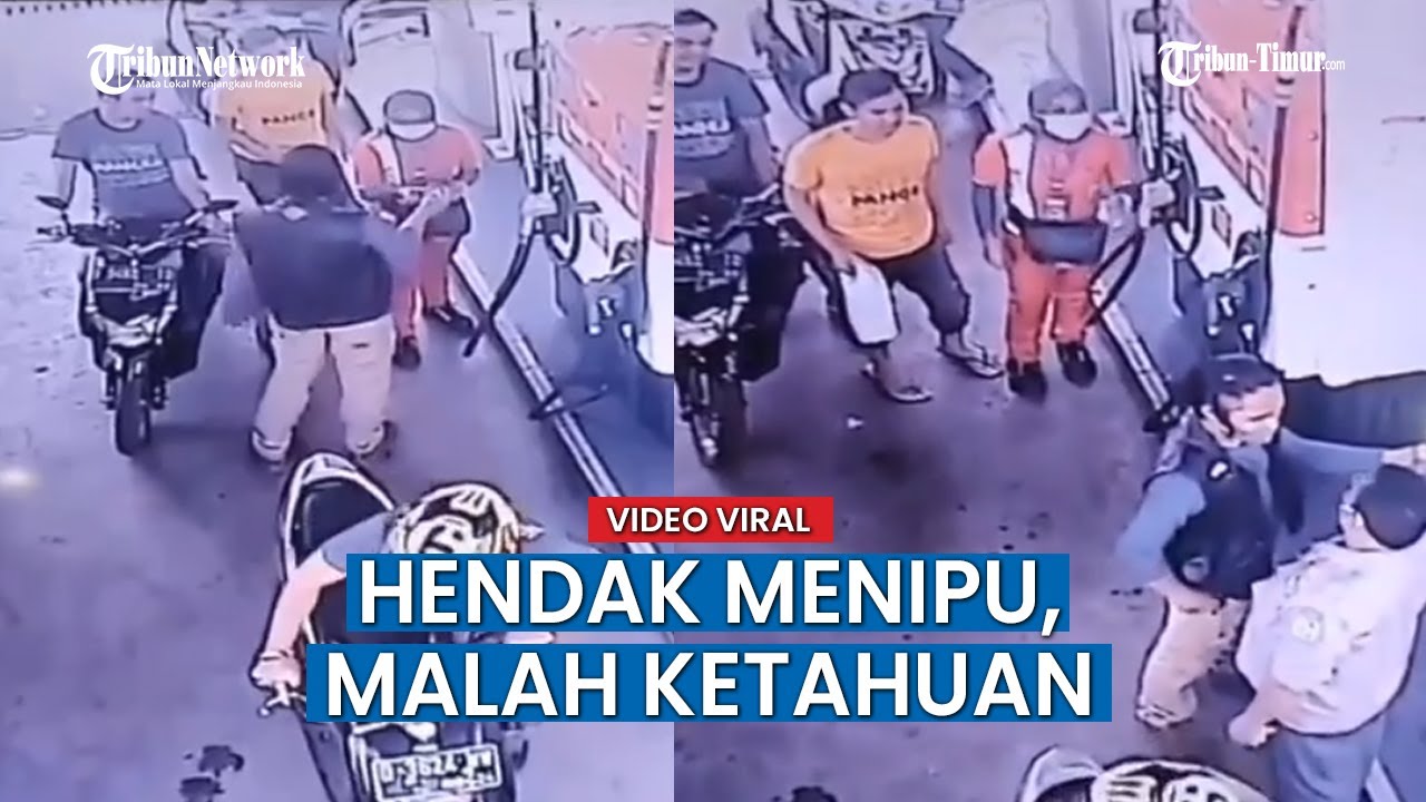 Pria Ini Hendak Kelabui Petugas Pom Besin dengan Uang Rp 100 Ribu, Ketahuan Satpam dan Usir