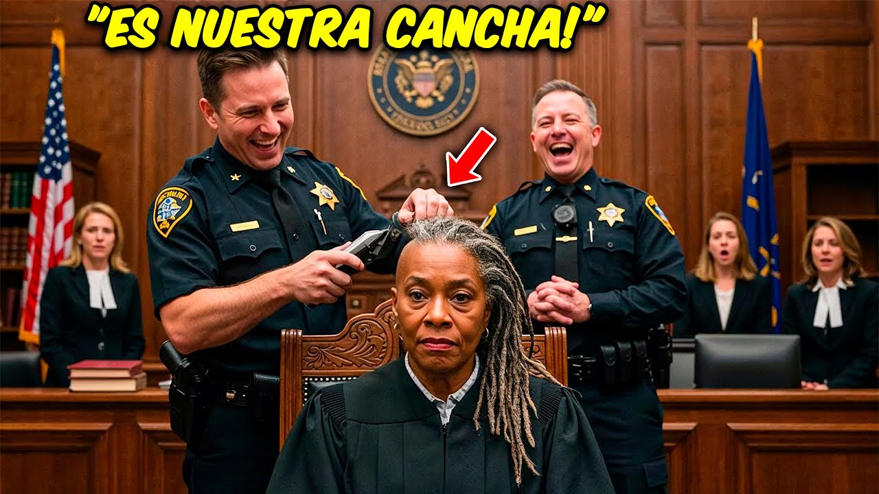 Policías Rapan el Cabello de una Jueza Negra, Sin Saber Que Ella Preside su Caso