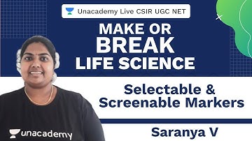 Make or Break Topics: Microscopy A to Z | Life Science | CSIR 2020 | UGC NET | Saranya V | Unacademy