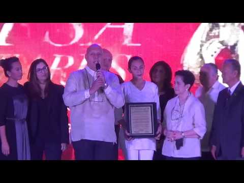 Late Caloy Loyzaga recognized with POC Olympism Award