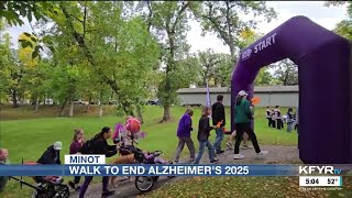 Supporters gather in Minot to Walk to End Alzheimer’s