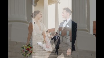 Downtown Greenville, SC, Classy Black-tie Wedding | Grace Church Downtown and The L Wedding Venue