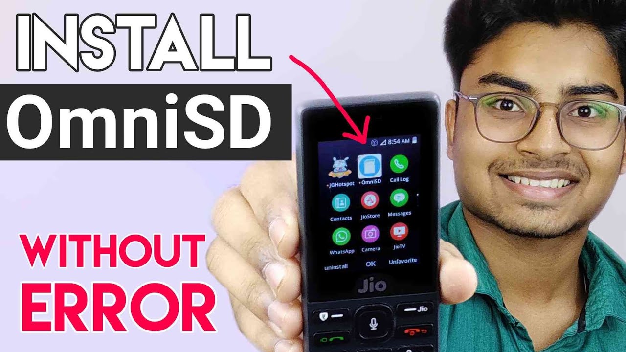 How to Install OmniSD in Jio Phone with PC in Hindi  Download in F2403N