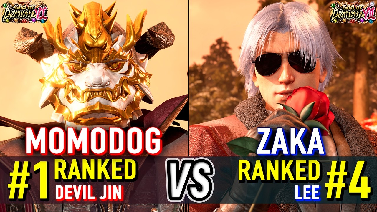 T8 🔥 MOMODOG (#1 Ranked Devil Jin) vs ZAKA (#4 Ranked Lee