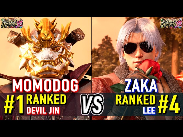 T8 🔥 MOMODOG (#1 Ranked Devil Jin) vs ZAKA (#4 Ranked Lee