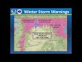 NWS Spokane Weekly Weather Briefing - Dec 18, 2017