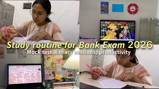 Productive Study Vlog 📚⭐️💕~Library sessions [10:00am-08:00pm]
