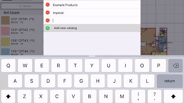 New Product Database - MeasureSquare iPad Edition