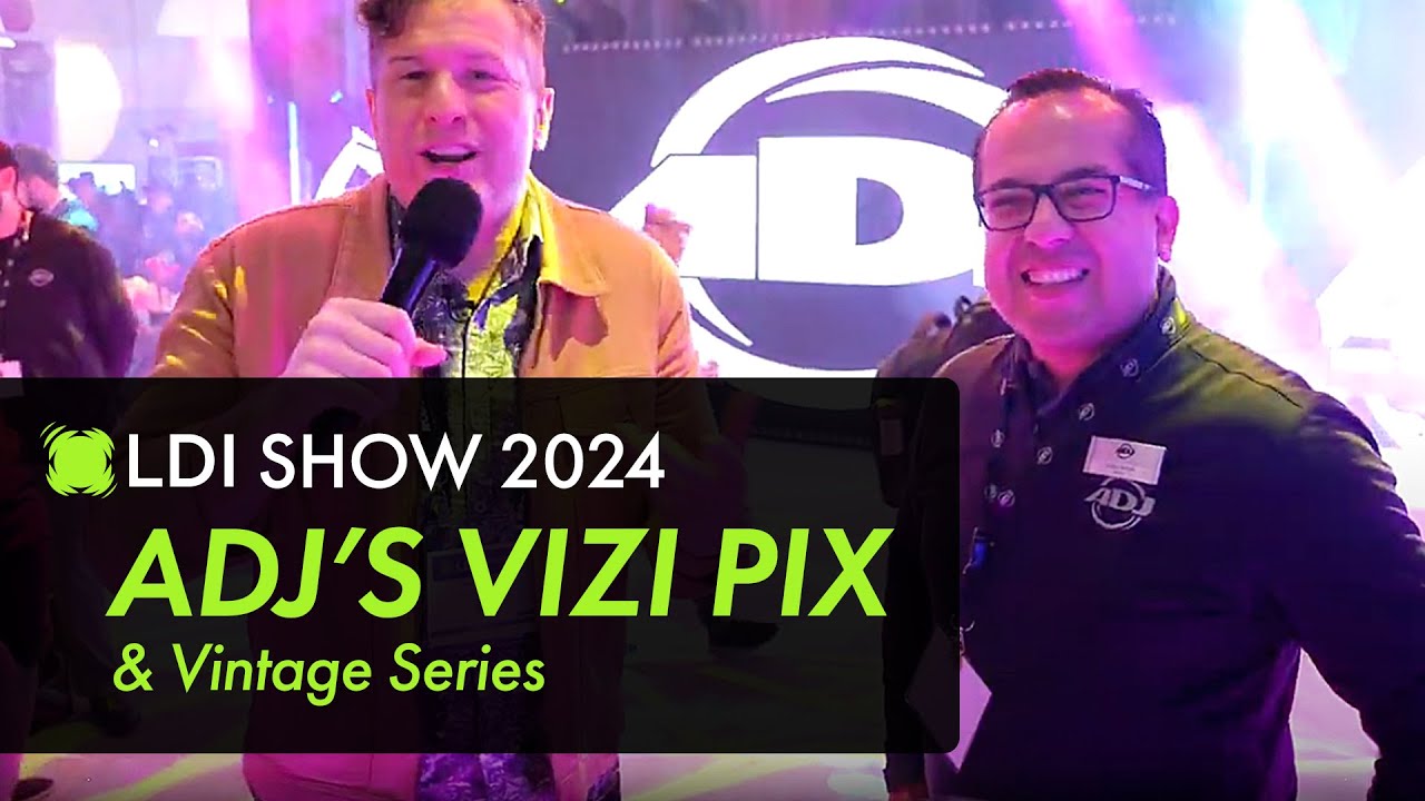 All About ADJ's Vizi Pix Z19 & Vintage Series | LDI 2024 - YouTube