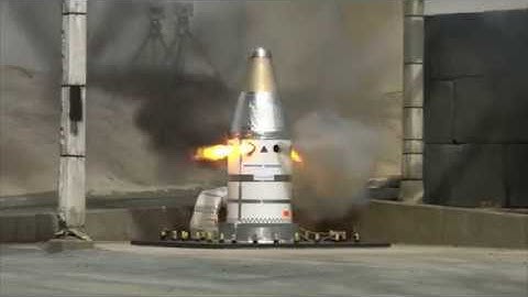 Orion Launch Abort System Attitude Control Motor Qualification Hot Fire Test