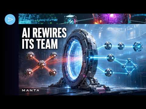 AI Changes Its Multi-Agent Topology During Inference