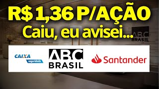 ABCB4 Vale a pena investir e os dividendos? cxse3 caindo, Santander ou Banco ABCB4?