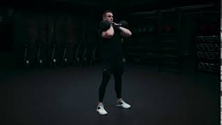 How To Kettlebell Front Rack Squat