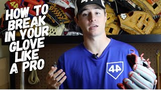 The Best Way to Break in Your 44 Glove + GLOVE GIVEAWAY!?!