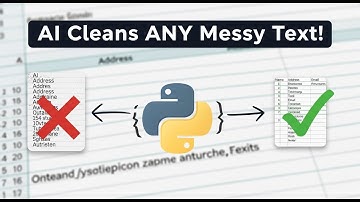 Stop met het handmatig splitsen van tekst! Gebruik deze Python AI-truc in Excel