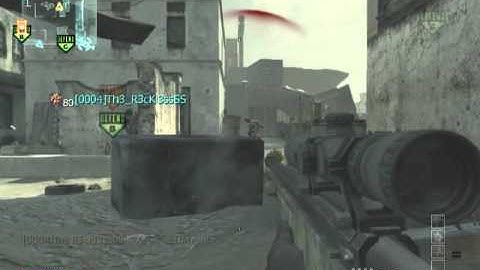 MW3 L118A quick-scope montage