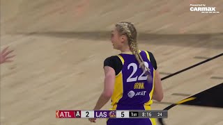 🚨 Cameron Brink FIRST Bucket Of WNBA Career In Debut | Los Angeles Sparks vs Atlanta Dream