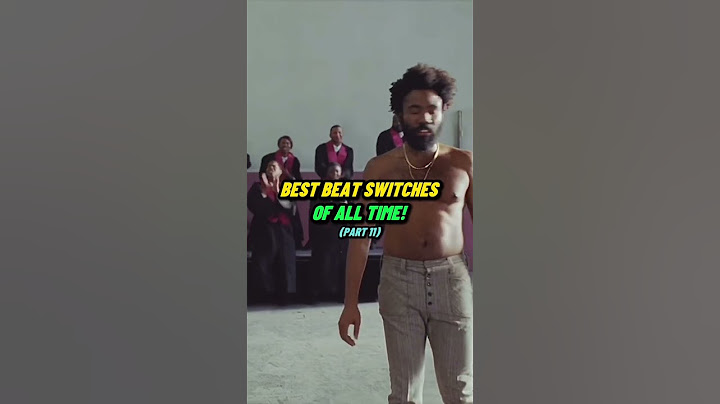 Best Beat SWITCHES of All Time! (Childish Gambino)