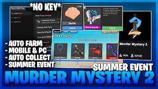 Murder Mystery 2 Script - NO KEY, Auto Win, Coin Farm, Summer Event & More! 🔥