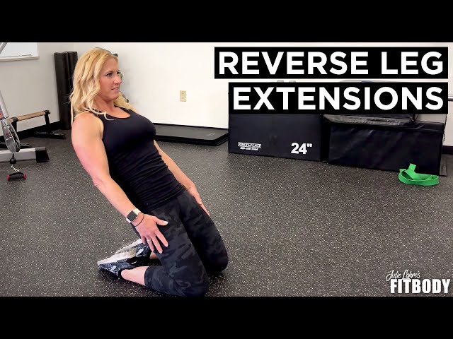Reverse Leg Extension Exercise Demonstration - YouTube
