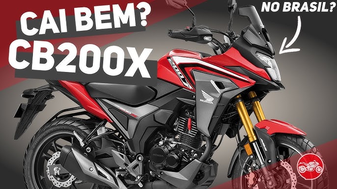 Aversa Motos - A Honda CB 200X é a mais nova moto de entrada da marca da  asa para o segmento das crossover, que são as motos com visual aventureiro,  pequena proteção