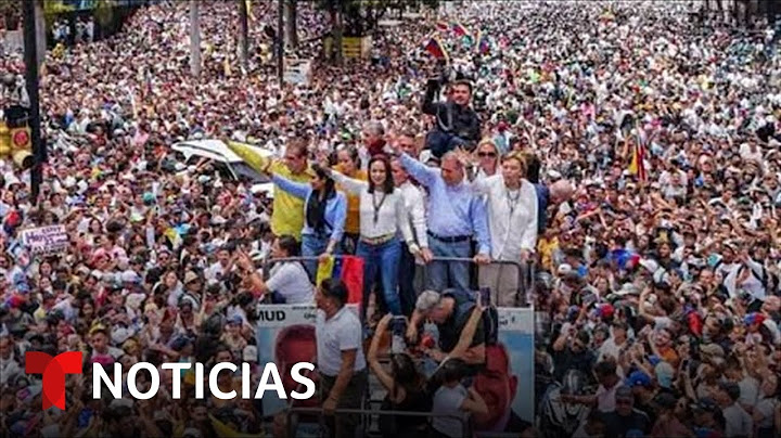 Líderes de la oposición en Venezuela denuncian intimidación