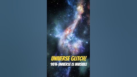 95% of the Universe is MISSING!? 😱 Dark Matter Explained #space #darkmatter #shorts