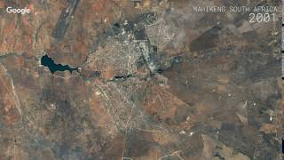 Google Timelapse Mahikeng, South Africa