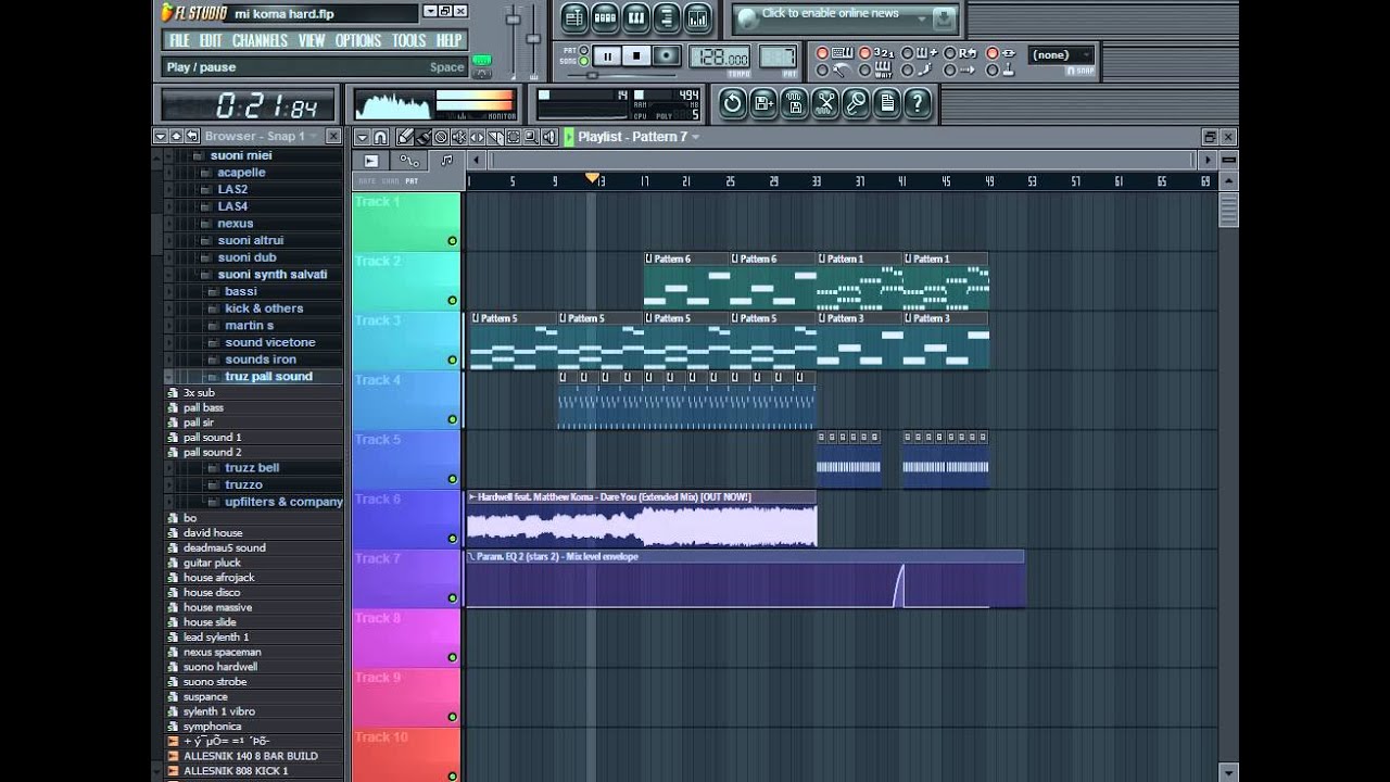 Hardwell & Matthew Koma - Dare You ( FREE FLP )