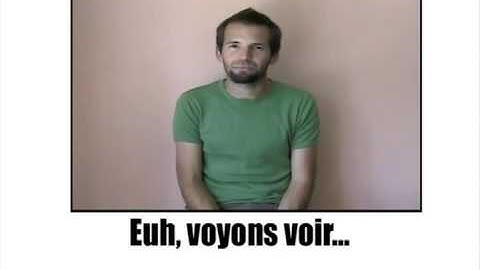 French Body Language # How To Say Let