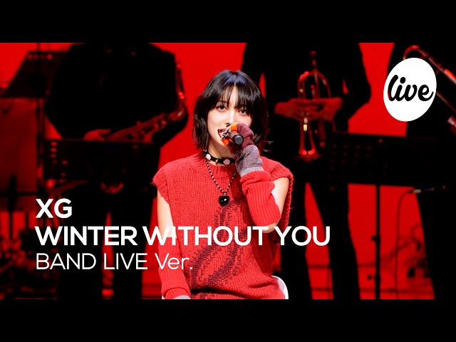 [4K] XG - “WINTER WITHOUT YOU” Band LIVE Concert [it's Live] K-POP live music show class=